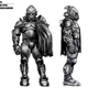 Illustration for article titled The awesome power of battlesuit and armor concept art!